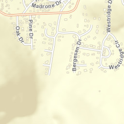 Soda Bay California Street Map