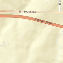 747-749 North 1800 Road, Lecompton, KS Street Map