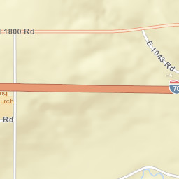 1774-1798 East 1043rd Road, Lawrence, KS Street Map