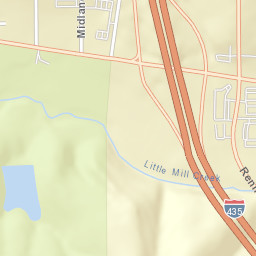 16675 Midland Drive, Shawnee, KS 66217 Street Map