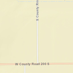 County Road 200 South, Sandborn, IN Street Map