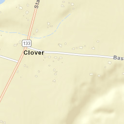 Clover Ohio Street Map