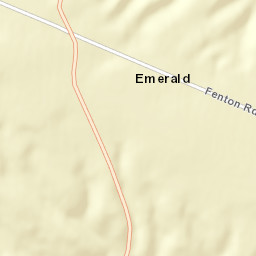 Emerald Ohio Street Map