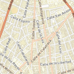 Ciudad Real Street Map