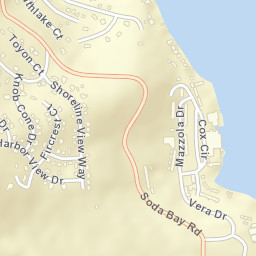 Riviera West California Street Map