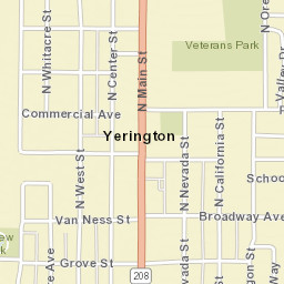 2-54 Pacific Street, Yerington, NV 89447 Street Map