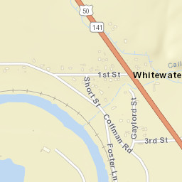 Whitewater Colorado Street Map