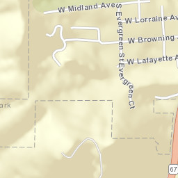 1005-1007 Lafayette Avenue, Woodland Park Street Map