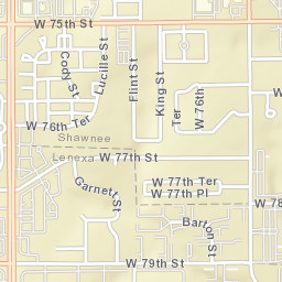 7505-7523 Quivira Road, Shawnee, KS Street Map