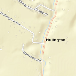 Hulington Ohio Street Map