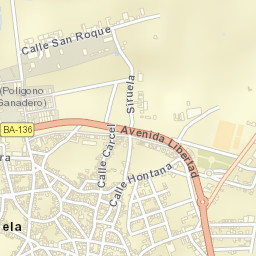 Siruela Street Map