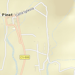 Pinet Street Map