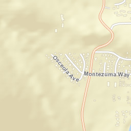 Riviera Estates California Street Map