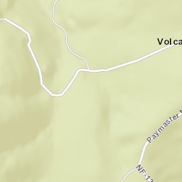 Volcanoville California Street Map