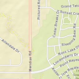 9856-9998 Meridian Road, Peyton, CO 80831 Street Map