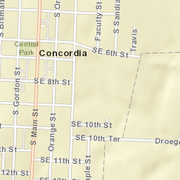SW 5th St Concordia MO 64020 Street Map