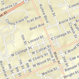 100-168 Boone Street Troy MO 63379 Street Map