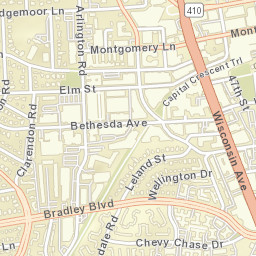 7164-7198 Arlington Rd, Bethesda, MD Street Map