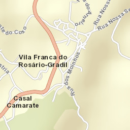 Vila Franca do Rosário Street Map