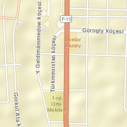 Serdar Street Map