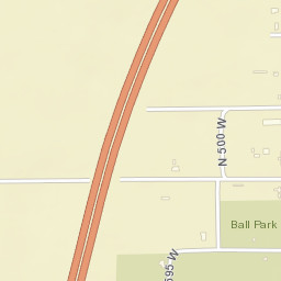 400-486 West 100 North Street, Fillmore Street Map