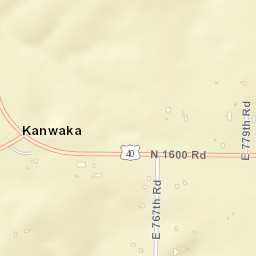 1595 East 767 Road, Lawrence, KS 66049 Street Map