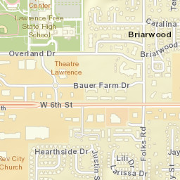 403-405 Trent Court, Lawrence, KS 66049 Street Map