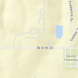 34338-34524 West 87th Street, De Soto, KS Street Map