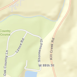 8565 Kill Creek Road, De Soto, KS 66018 Street Map