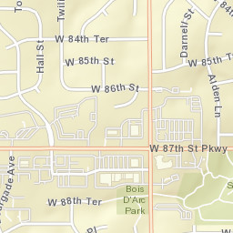 15400 W 89th St, Lenexa, KS 66219 Street Map