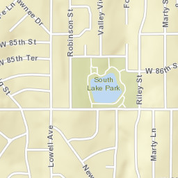 7726-7798 West 87th Street, Overland Park Street Map