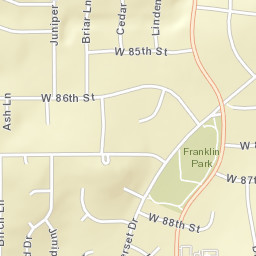 8509 Juniper St, Prairie Village, KS 66207 Street Map