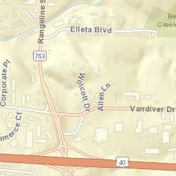 1807-1899 Rangeline Street, Columbia, MO Street Map
