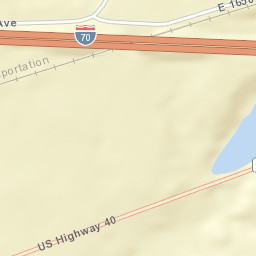 Interstate 70, Brownstown, IL 62418, USA Street Map