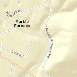 Marble Furnace Ohio Street Map