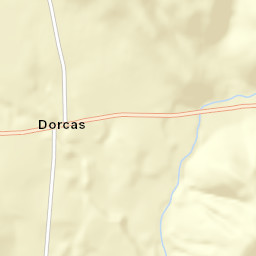 Dorcas Ohio Street Map
