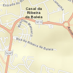 Ericeira Street Map