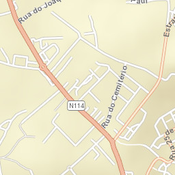 Coruche Street Map