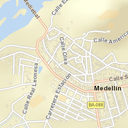 Medellín Street Map