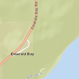 Emerald Bay California Street Map