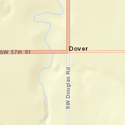 5700 Southwest Douglas Road, Topeka, KS Street Map