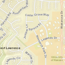 1005 Summerfield Way Lawrence KS Street Map