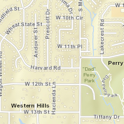 4208-4212 Harvard Road, Lawrence, KS Street Map