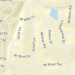 14401-14413 West 93rd Street, Lenexa, KS Street Map