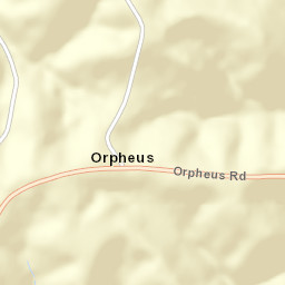 Orpheus Ohio Street Map