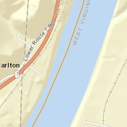 Carlton Ohio Street Map