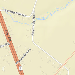 Spring Hill Delaware Street Map