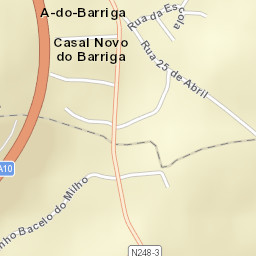 São João Dos Montes Street Map