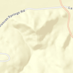 Duncan Springs California Street Map