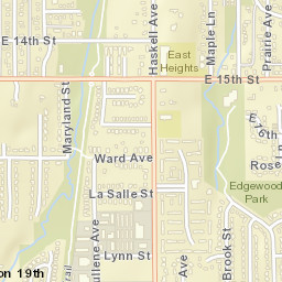 930-948 East 15th Street Lawrence KS Street Map